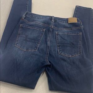 American eagle super high waisted jeans